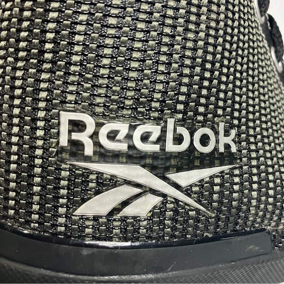 Reebok power lite weight lifting sneakers black silver men’s size 9.5 activewear - Picture 8 of 9